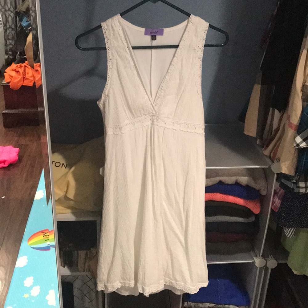 White dress